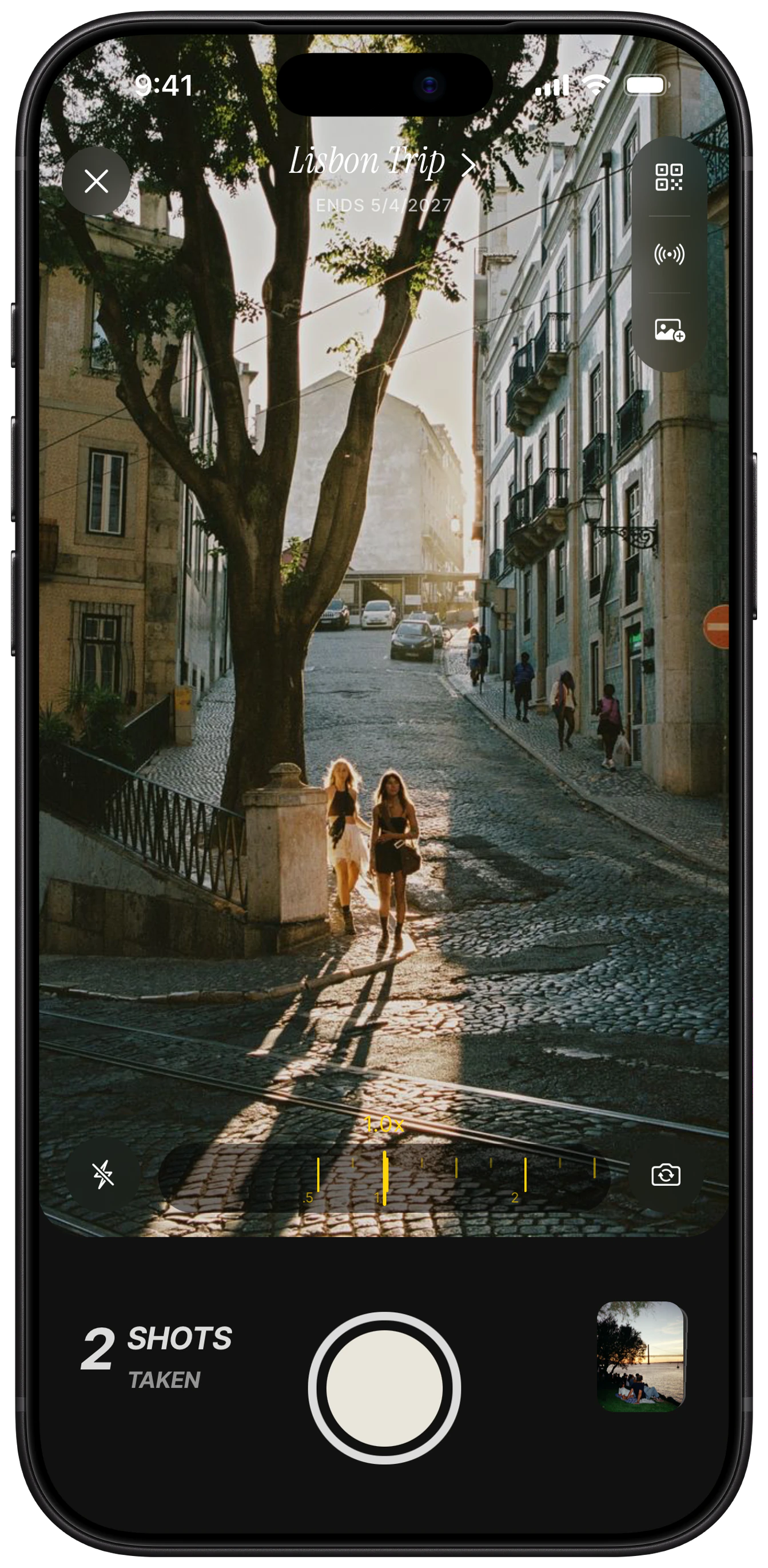 Ever Shots camera at travel